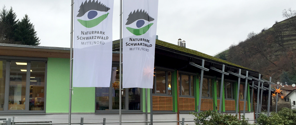 Slider Umbau Geschäftsstelle Naturpark Schwarzwald Mitte/Nord im Haus des Gastes, Bühlertal